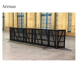 Crowd Management Barriers for Arenas